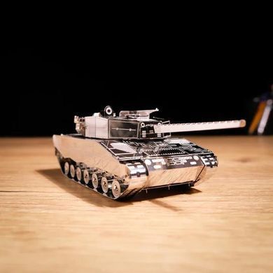 Коллекционная модель-конструктор Metal Time Leopard 2 Tank Танк Леопард 2 (MT079) dt_94855 фото