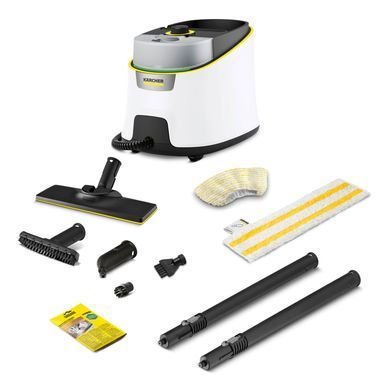 Karcher Пароочисник SC 4 Deluxe, 2200Вт, 1300мл, 4Бар, білий (377008) 1.513-460.0 фото