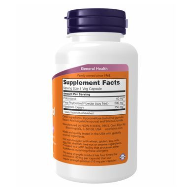 Полікосанол Now Foods Policosanol 40mg Plus 90 вег. капсул