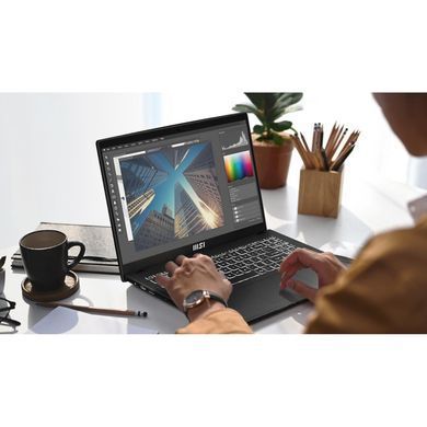 ноутбук 15.6FI/R7 7730U/16/512GB SSD/Radeon/DOS/BL/Classic Black MSI Modern 15 B7M-468XUA (9S7-15HK12-468) 3732792 фото