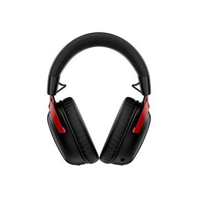 Гарнітура ігрова HyperX Cloud III S, WL/USB-A/USB-C, чорно-червоний (393125) A59Z0AA фото