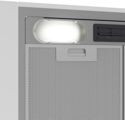 Beko Витяжка вбудована, 53см, 381м3ч, сірий (371202) HNU51311SH фото