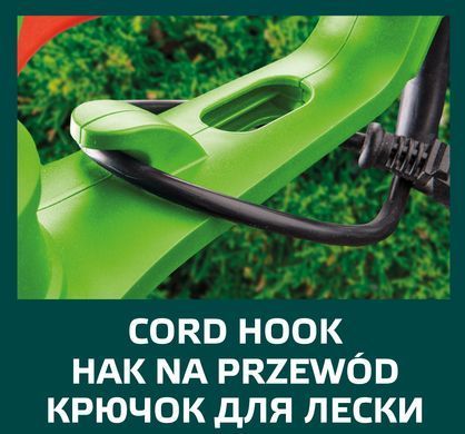 Кущоріз електричний VERTO 52G567, 600 Вт, довжина різу 450 мм 52G567 фото