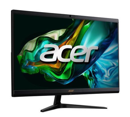 Acer ПК Моноблок Acer Aspire C24-1800 23.8" FHD, Intel i3-1305U, 16GB, F512GB, UMA, WiFi, кл+м, без ОС, чорний DQ.BLFME.00L фото