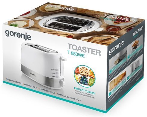 Тостер Gorenje T 850 WE (TA8211) (6384918) 685813 фото