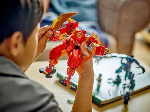 Конструктор LEGO Ninjago Робот вогняної стихії Кая (380073)