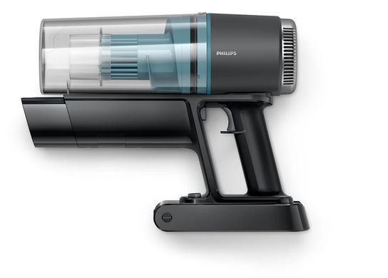 Philips Пилосос безпровідний 3000 Series, конт пил -0.27л, автон. робота до 60хв, вага-1.5кг, турборежим, сірий (374152) XC3133/01 фото