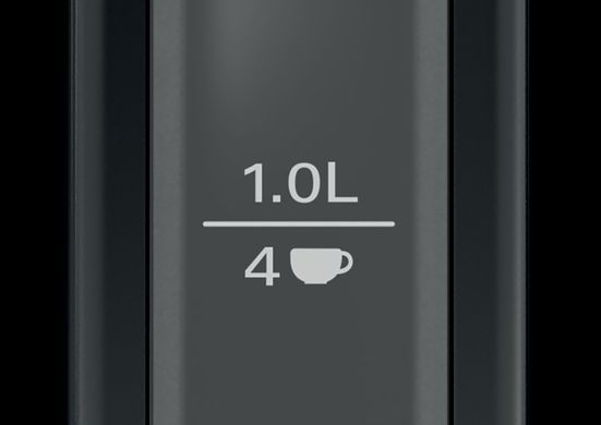 Электрочайник Bosch 1.7л, металл, черный (361471) TWK3P423 фото