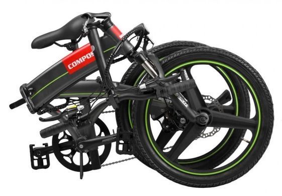 Велосипед на аккумуляторной батарее HECHT COMPOS XL BLACK HECHTCOMPOSXLBLACK фото
