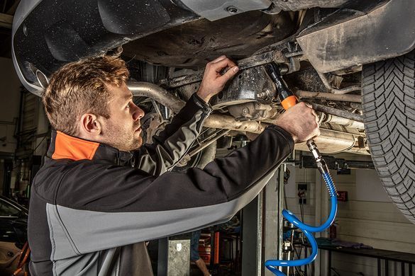 Кутовий пневматичний гайковерт 1/2" NEO 14-012, 88 Нм, тріскачка, професійний