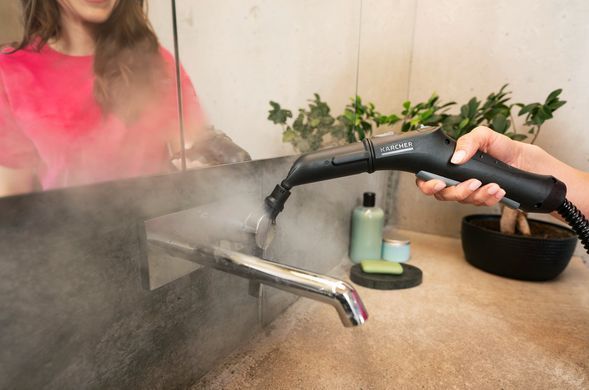 Karcher Пароочисник SC 4 Deluxe, 2200Вт, 1300мл, 4Бар, білий (377008) 1.513-460.0 фото