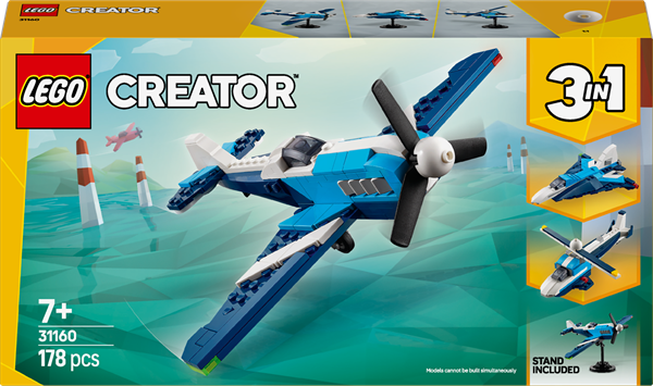 Конструктор LEGO Creator Авиация: спортивный самолет 178 деталей (31160)