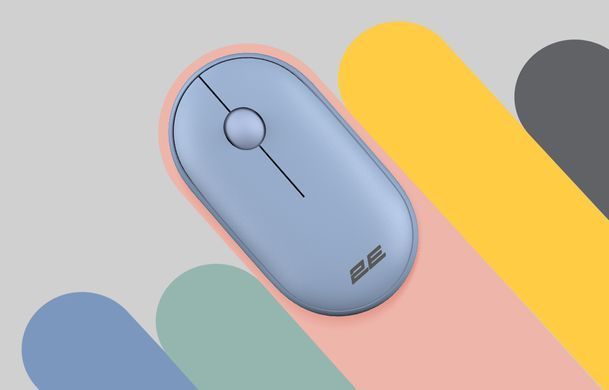 2E Миша MF300 Silent WL BT Stone blue (360069) 2E-MF300WBL фото