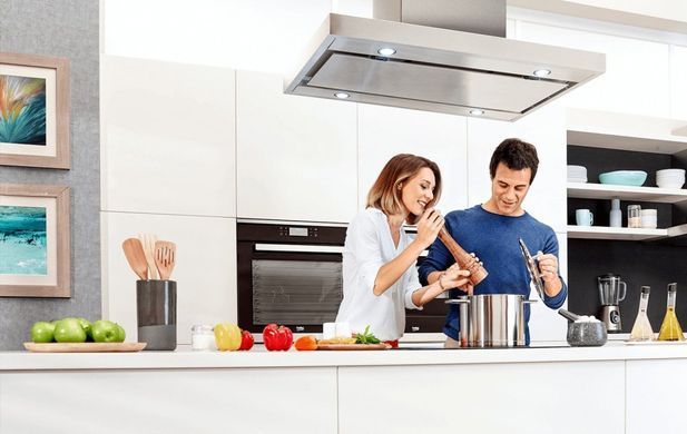 Beko Витяжка вбудована, 53см, 381м3ч, сірий (371202) HNU51311SH фото