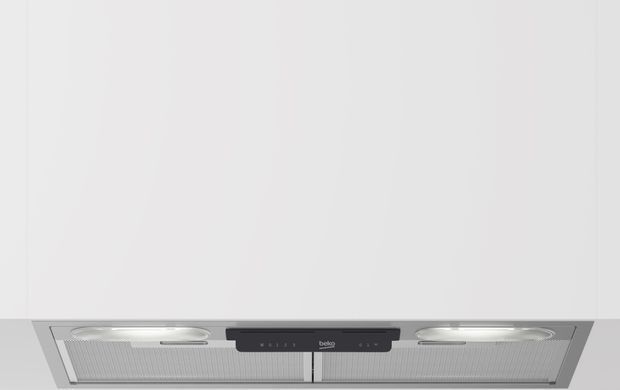 Beko Витяжка вбудована, 53см, 381м3ч, сірий (371202) HNU51311SH фото