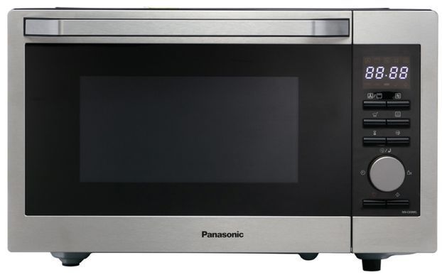 Panasonic Мікрохвильова піч, 30л, елекр.керув., 1000Вт, гриль, дисплей, нерж (344870) NN-C69MSZPE фото