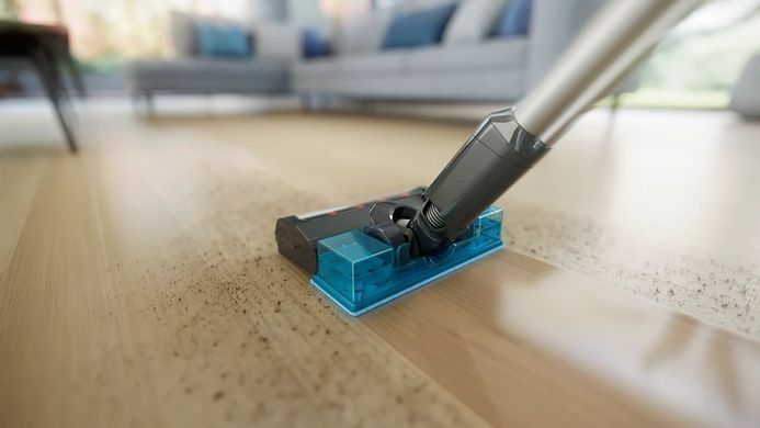 Philips Пилосос безпровідний 3000 Series, конт пил -0.27л, автон. робота до 60хв, вага-1.5кг, турборежим, сірий (374152) XC3133/01 фото