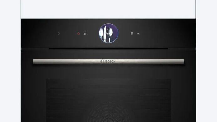 Bosch Духова шафа електрична, 71л, A+, дисплей, конвекція, чорний (367251) HBG7361B1 фото