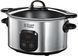 Повільноварка Russell Hobbs MaxiCook, 200Вт, чаша-6л, сенсорне керув., нерж. сталь, чорний 22750-56