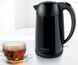 Электрочайник Bosch 1.7л, металл, черный (361471) TWK3P423
