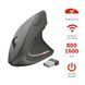 Trust Мышь Verto Ergonomic WL BLACk 22879_TRUST