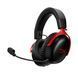Гарнітура ігрова HyperX Cloud III S, WL/USB-A/USB-C, чорно-червоний (393125) A59Z0AA