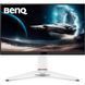 27 "16: 9 IPS UHD Game LCD -монитор, 1 мс, 165 Гц, FreeSync Premium, HDR, 95% DCI P3, свечи квм, 1xhd benq ex271u White (9h.ln2lb.qbe) 3730614