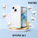 TECNO Смартфон Spark Go 1 (KL4) 6.67" 4/128ГБ, 2SIM, 5000мА&bull;ч, Glittery White 4894947036194