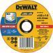 Круг відрізний DeWALT DT43906