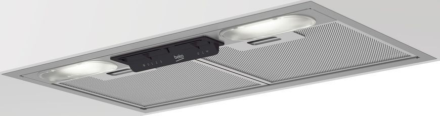 Beko Витяжка вбудована, 53см, 381м3ч, сірий (371202) HNU51311SH фото