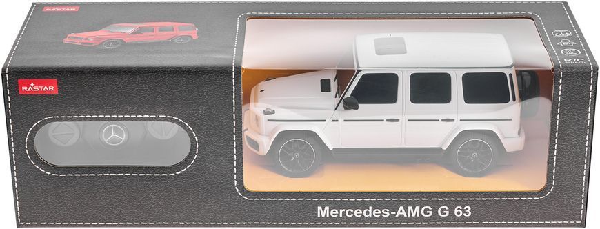 Машинка Rastar Mercedes-Benz G63 1:24 Білий