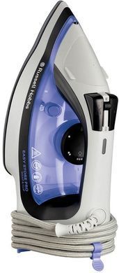 Russell Hobbs Утюг Easy Store Pro, 2400Вт, 320мл, паровой удар -180гр, постоянный пар - 45гр, смотка шнура, керам. подошва, бело-синий 26730-56 фото