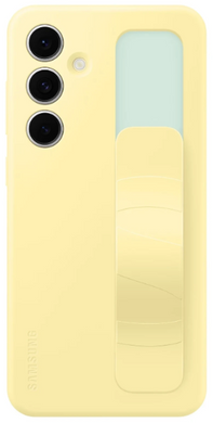 Чохол для смартф. SAMSUNG для S24 FE Standing Grip Case Yellow (EF-GS721CYEGWW) EF-GS721CYEGWW фото