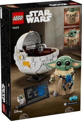 Конструктор LEGO Star Wars Ґроґу в повітряній колисці (390128)