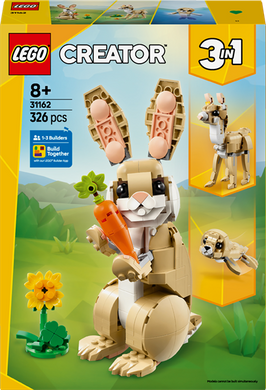 Конструктор LEGO Creator Волшебный кролик 326 деталей (31162)