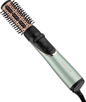 Remington Фен-щетка Botanicals, 800Вт, режимов-2, иониз-я, вращ., хол. обдув, керамика, мятно-черный AS5860 фото