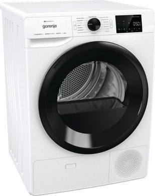 Gorenje Сушильная машина конденсационная, 8кг, A+++, 60см, дисплей, Wi-Fi, белый DPNE83GNLWIFI фото