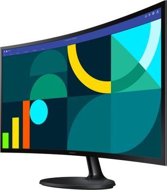 Samsung Монітор 27" S27D360 D-Sub, HDMI, VA, 100Hz, 4ms, CURVED (384836) LS27D360GAIXCI фото