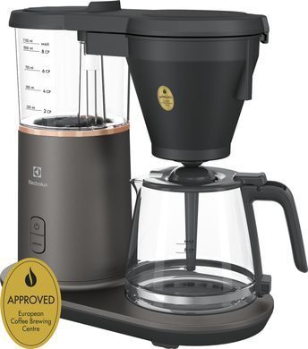 Кавоварка крапельна Electrolux 1,25л, мелена, чорний (361848) E7CM1-4MTM фото