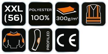Рабочая куртка флисовая NEO TOOLS 81-507, черная, Cordura, 300 г/м&sup2; XXL