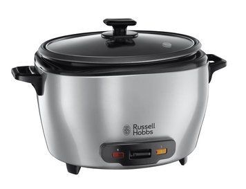 Рисоварка Russell Hobbs MaxiCook, 1000Вт, чаша-5л, электронное управл., нерж. сталь, черный 23570-56 фото