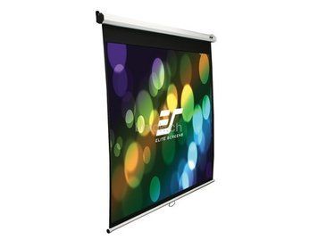 Проекційний екран ручний ELITE SCREENS M92XWH, 16:9, 203,7x114,6, Ручний рулонний, 92