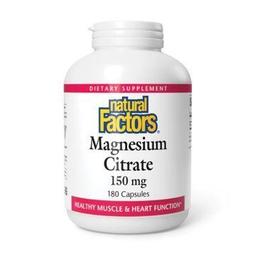 Magnesium Citrate 150mg - 180 Магній Цитрат 150 мг (180 капсул) &mdash; Від судом