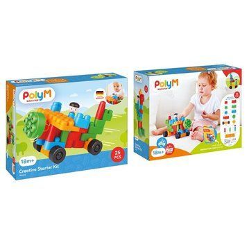 Конструктор PolyM Стартовый набор 25 деталей (760003) dt_12934 фото