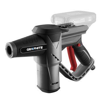 Аккумуляторная мойка высокого давления GRAPHITE 58G083 18V - 50 бар, 6 насадок, без АКБ в комплекте 58G083 фото
