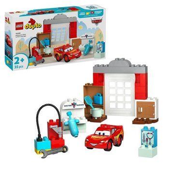 Конструктор LEGO Duplo Disney Визит МакКвіина в гараж Дока (10456)