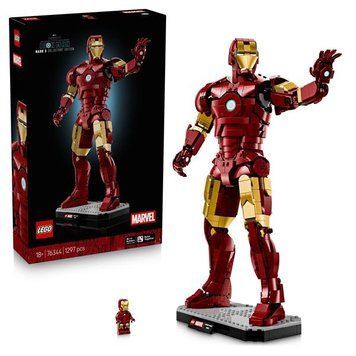 Конструктор LEGO Super Heroes Marvel Железный Человек в броне Mark 3. Коллекционный набор 1297 Деталей (76344) dt_186609 фото