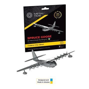 Коллекционная модель-конструктор Metal Time Spruce Goose Airplane Самолет (MT081) dt_94856 фото