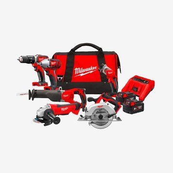 Набір інструментів акумуляторних MILWAUKEE, M18 PP6B-502B 4933451038 фото