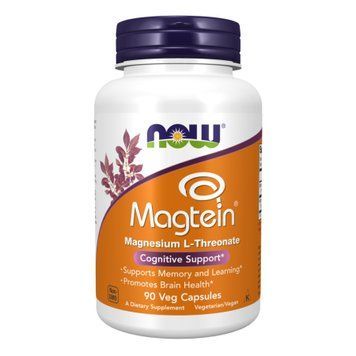 Треонат магния Now Foods Magtein magnesium l-threonate 90 капсул